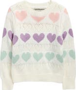 Cotton Emporium Kids' Heart Sweater