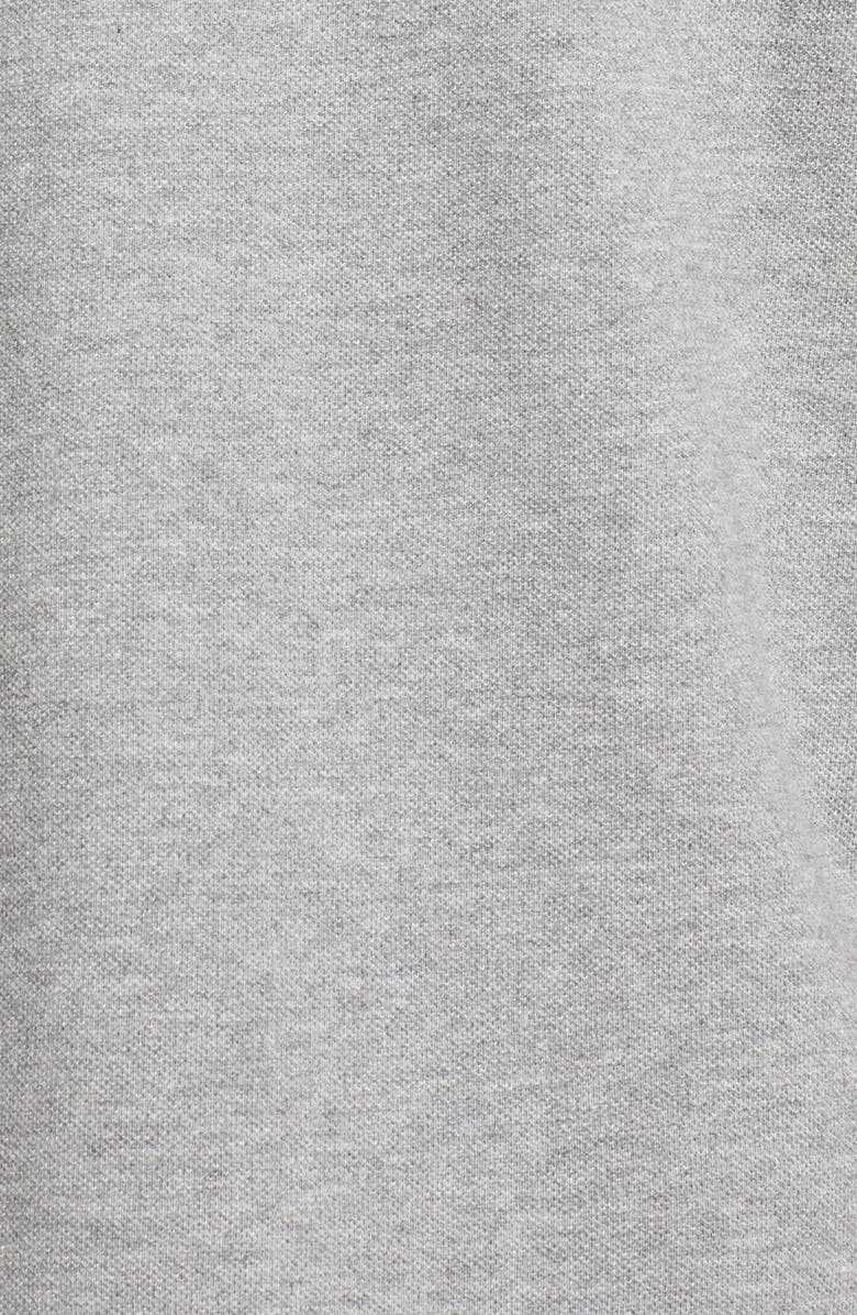 Comme des Garçons PLAY Piqué Polo with Heart Appliqué, Alternate, color,