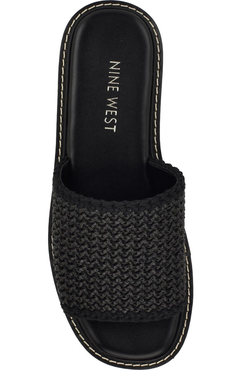Nine West Keller Platform Slide Sandal, Alternate, color,