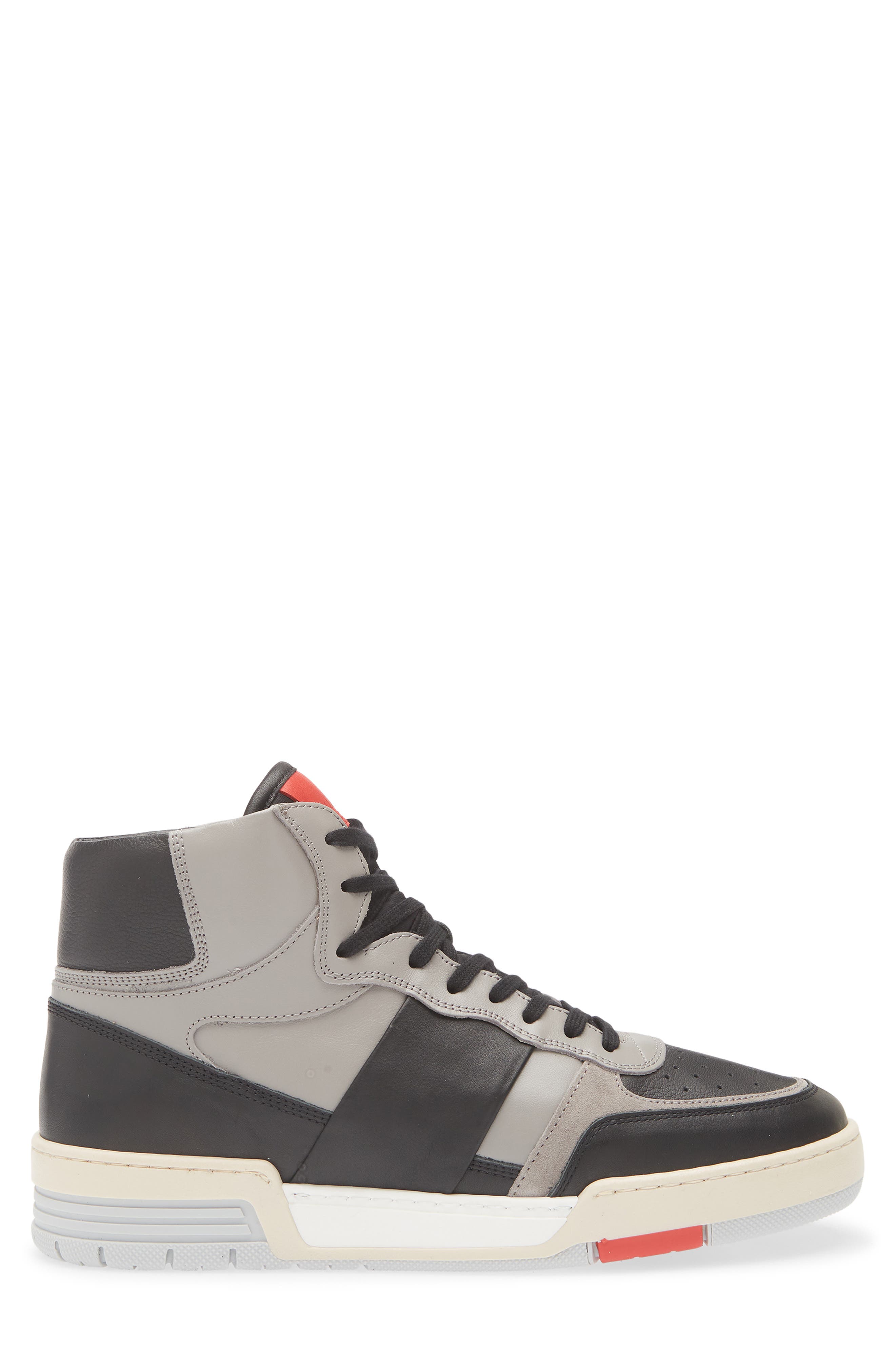 Collegium Pillar Destroyer High Top Sneaker, Alternate, color, Cement
