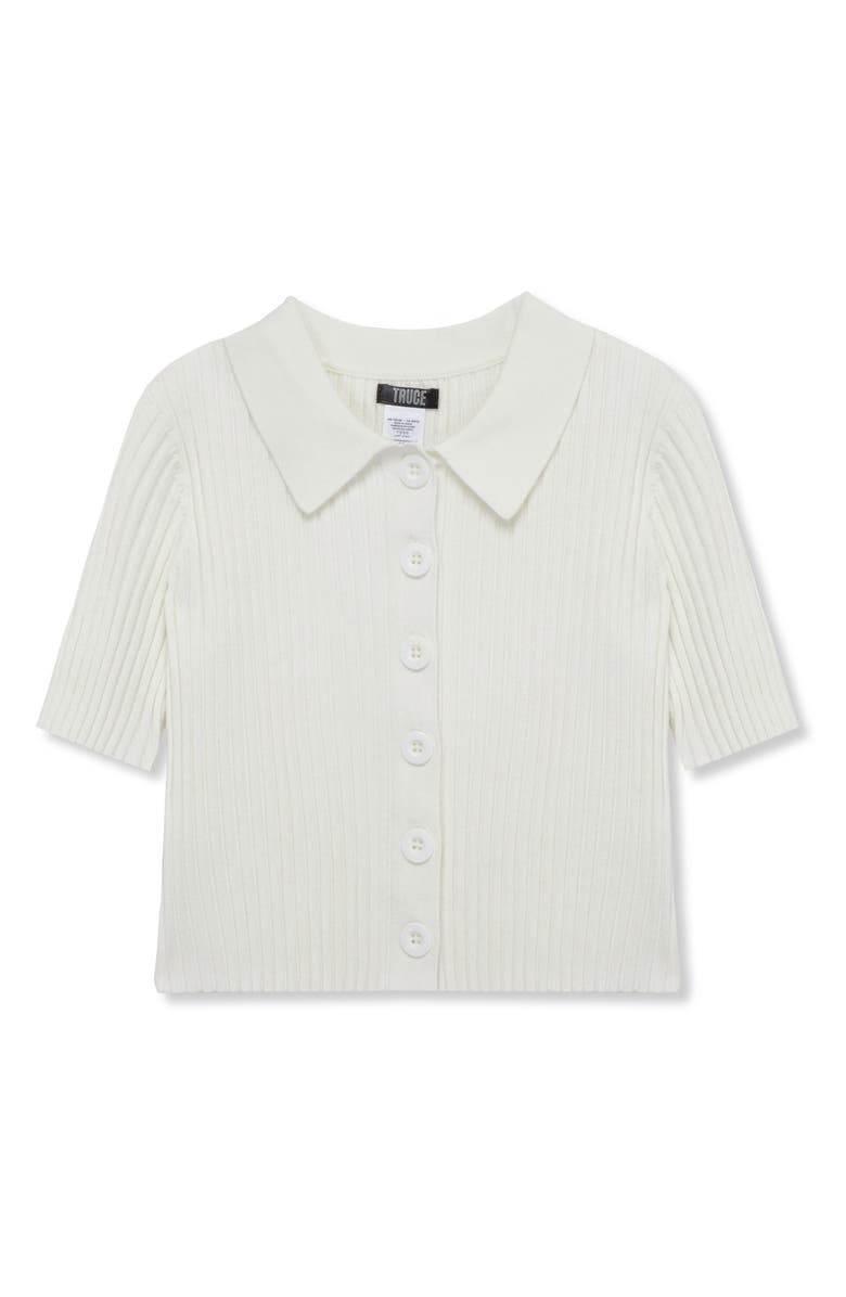 Truce Kid's Rib Button-Up Top, Main, color,