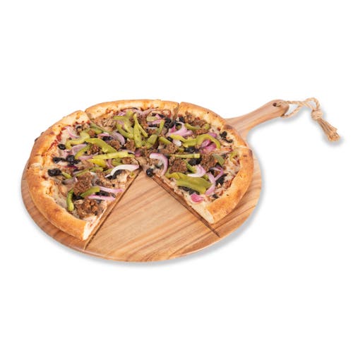 Toscana Napoletana Pizza Cutter Board In Brown