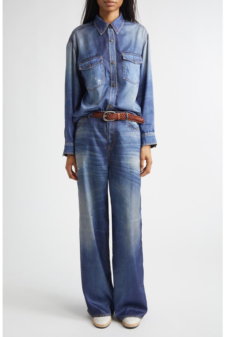 Journey Peggy Boyfriend Jeans, Alternate, color, BLUE