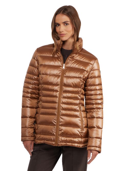 Pajar Elara Jacket With Inner Removable Lightweight Puffer In Brown