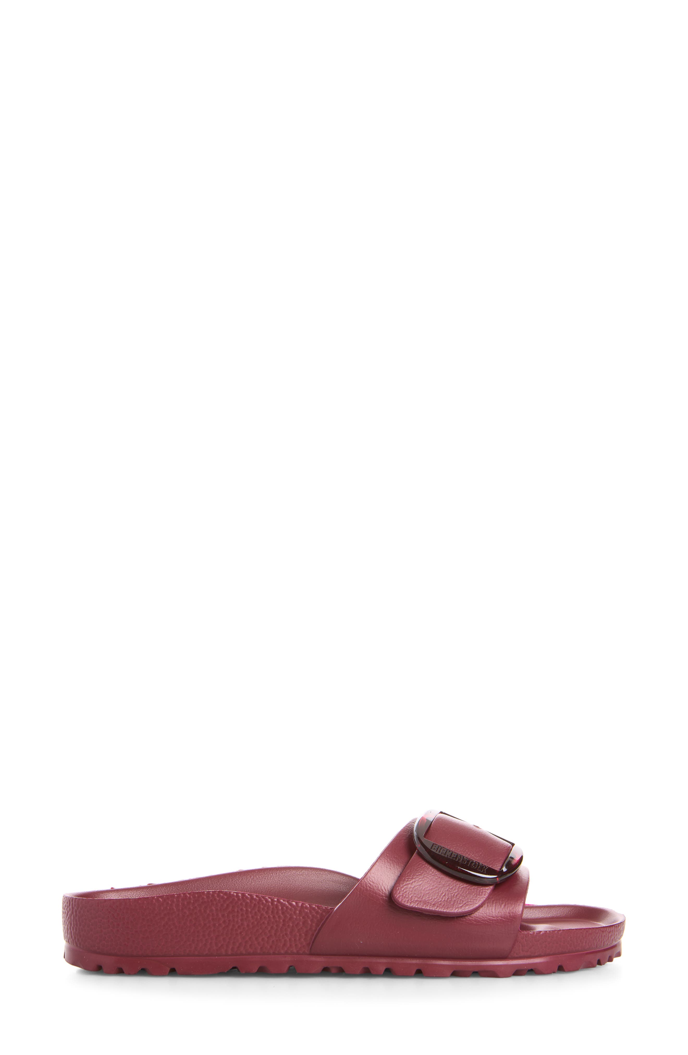 Madrid EVA Big Buckle Waterproof Slide Sandal, Alternate, color, ZINFANDEL
