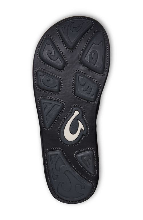 Olukai Mekila Flip Flop In Black