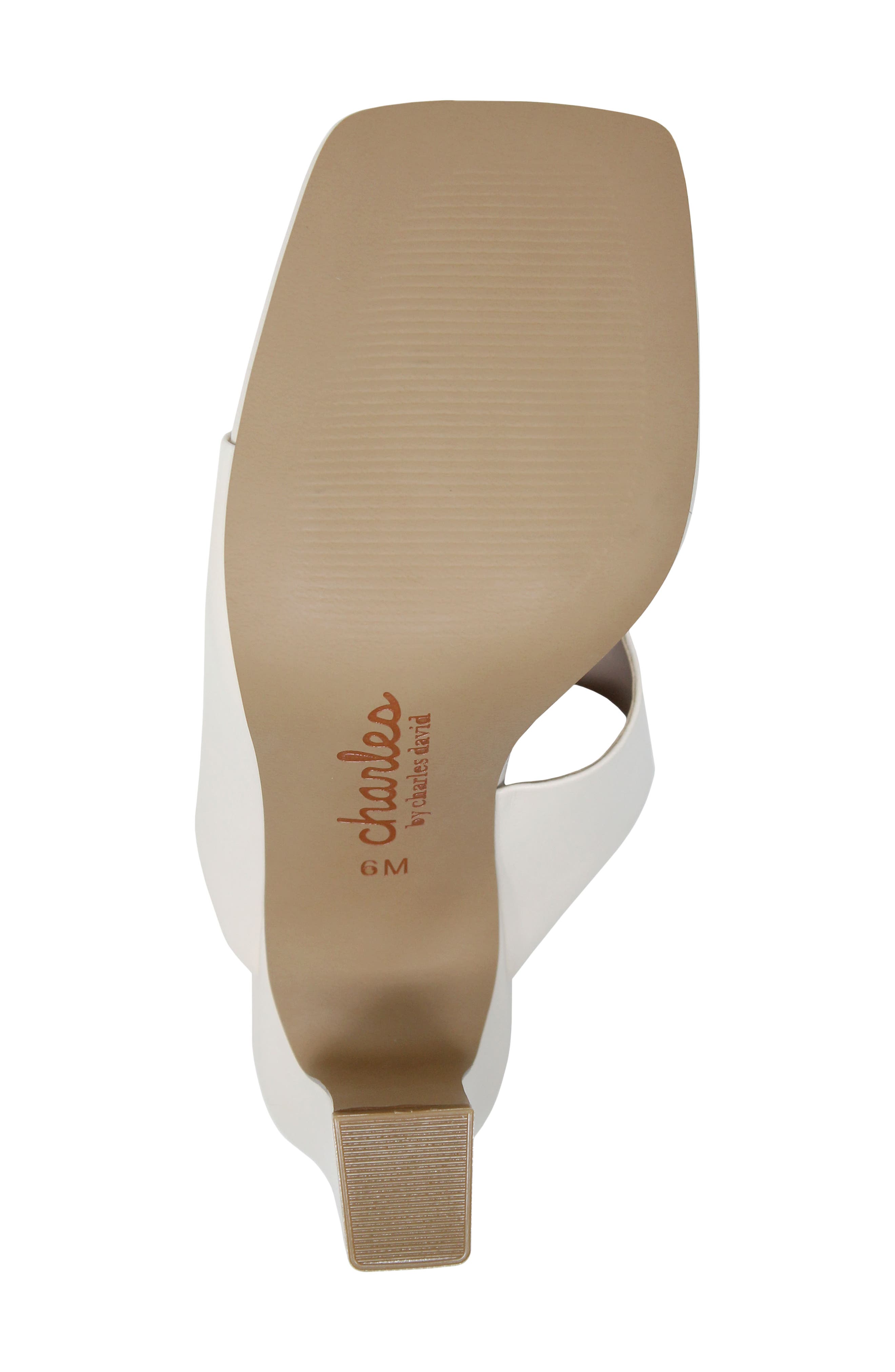 Jingle Slide Sandal, Alternate, color, OFF WHITE FAUX LEATHER