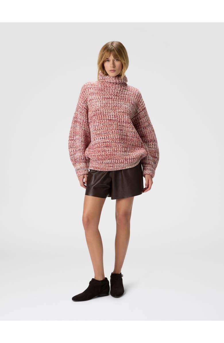 Missoni Oversized High-neck Flame Knit Sweater, Alternate, color, Multicoloured