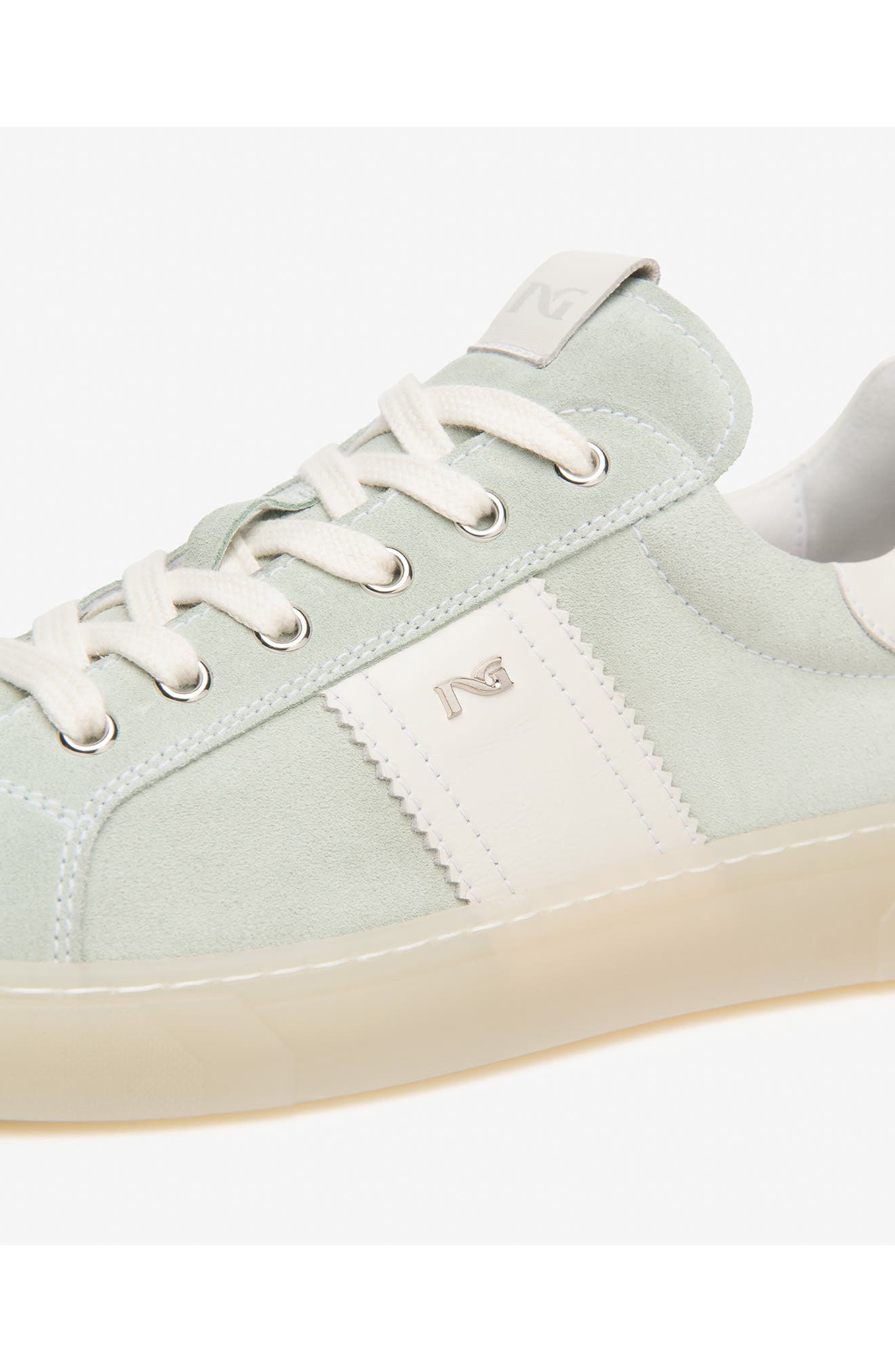 NeroGiardini Low Top Sneaker, Alternate, color, Mint