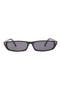 59mm Slim Rectangle Sunglasses