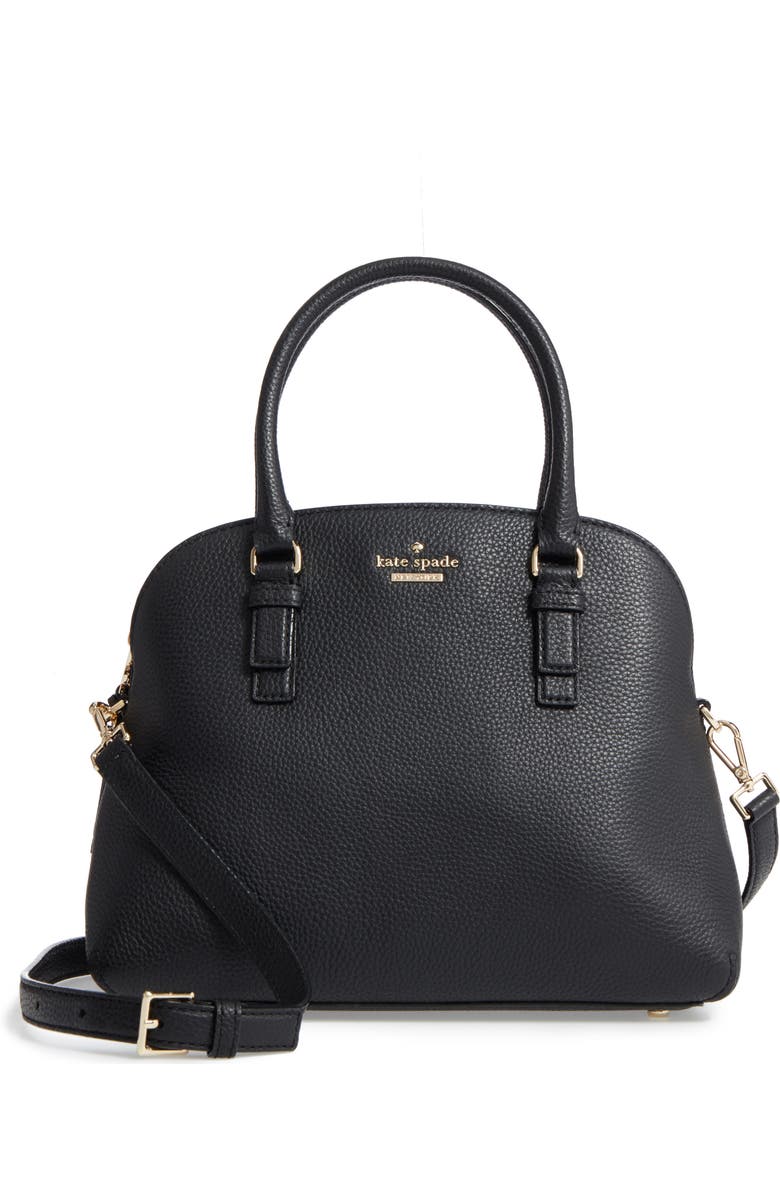Kate Spade New York jackson street lottie leather satchel, Main, color,