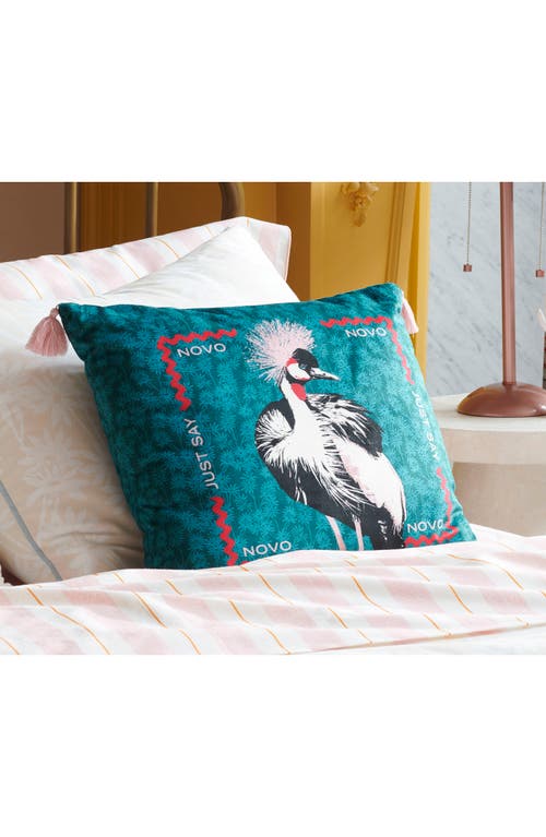 NOVOGRATZ NOVOGRATZ JUST SAY NO THROW PILLOW