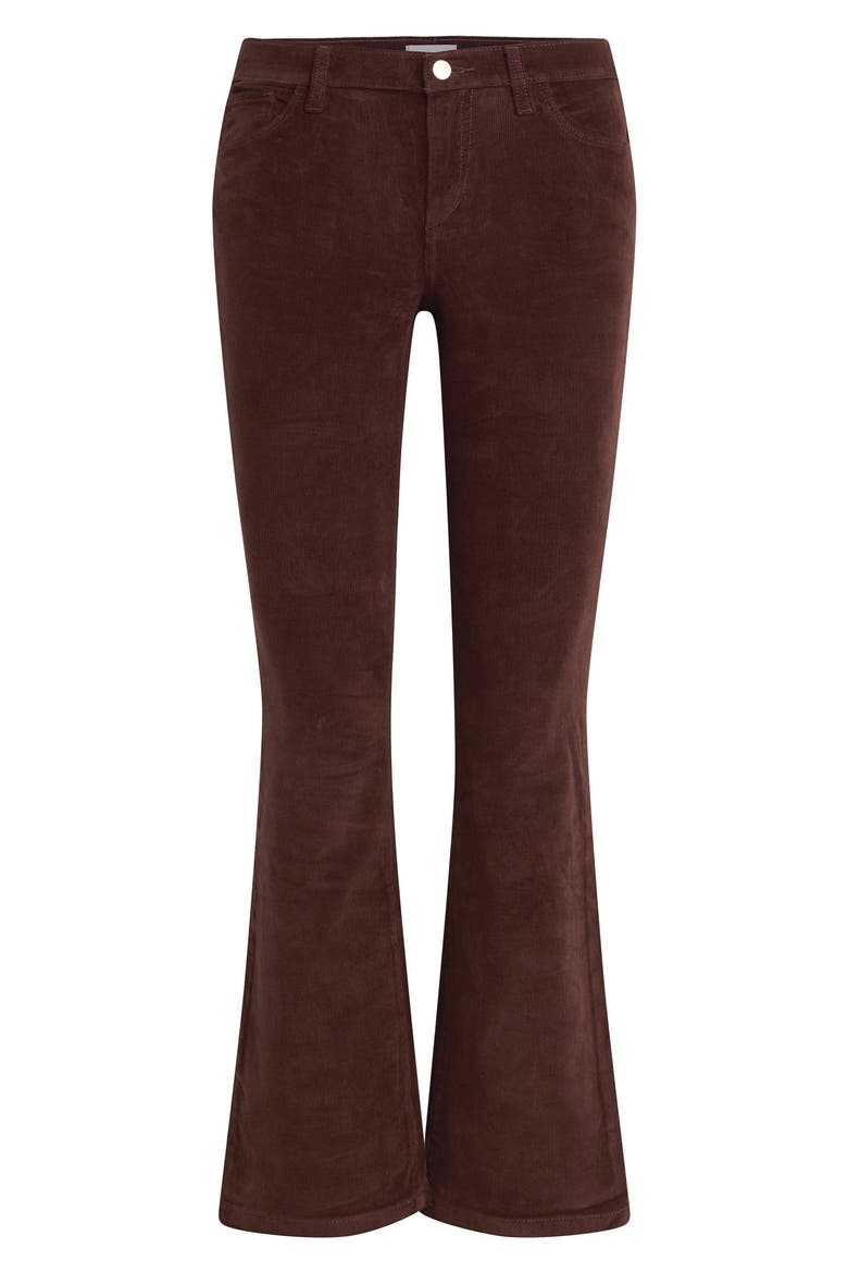 The Provocateur Bootcut Corduroy Pants, Alternate, color, CHOCOLATE