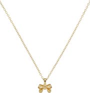 Ted Baker Petrae Petite Bow Pendant Necklace