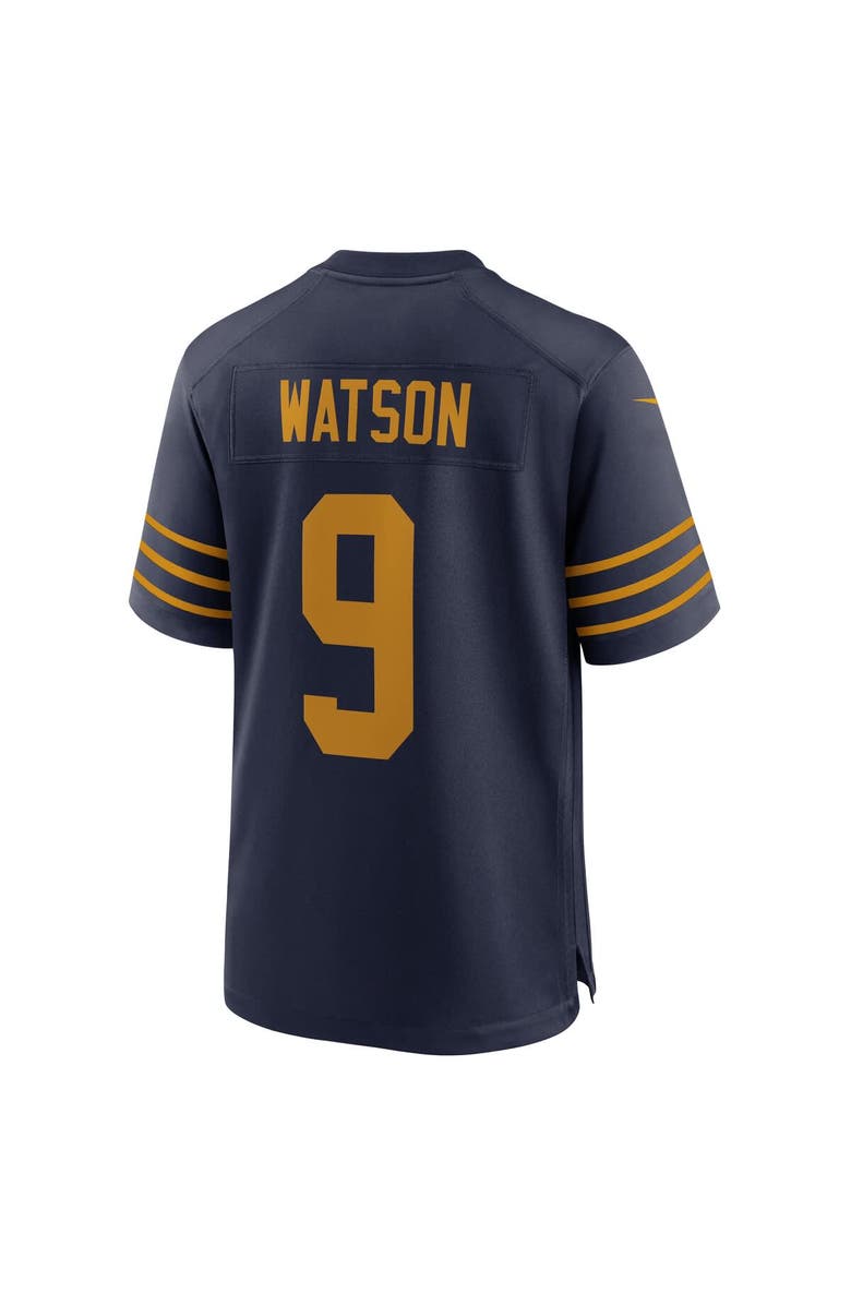 Nike Men's Nike Christian Watson Navy Green Bay Packers The 1923 Classic Game Jersey, Alternate, color, Navy
