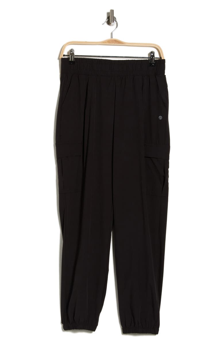 APANA Villa Cargo Joggers, Alternate, color, Rich Black