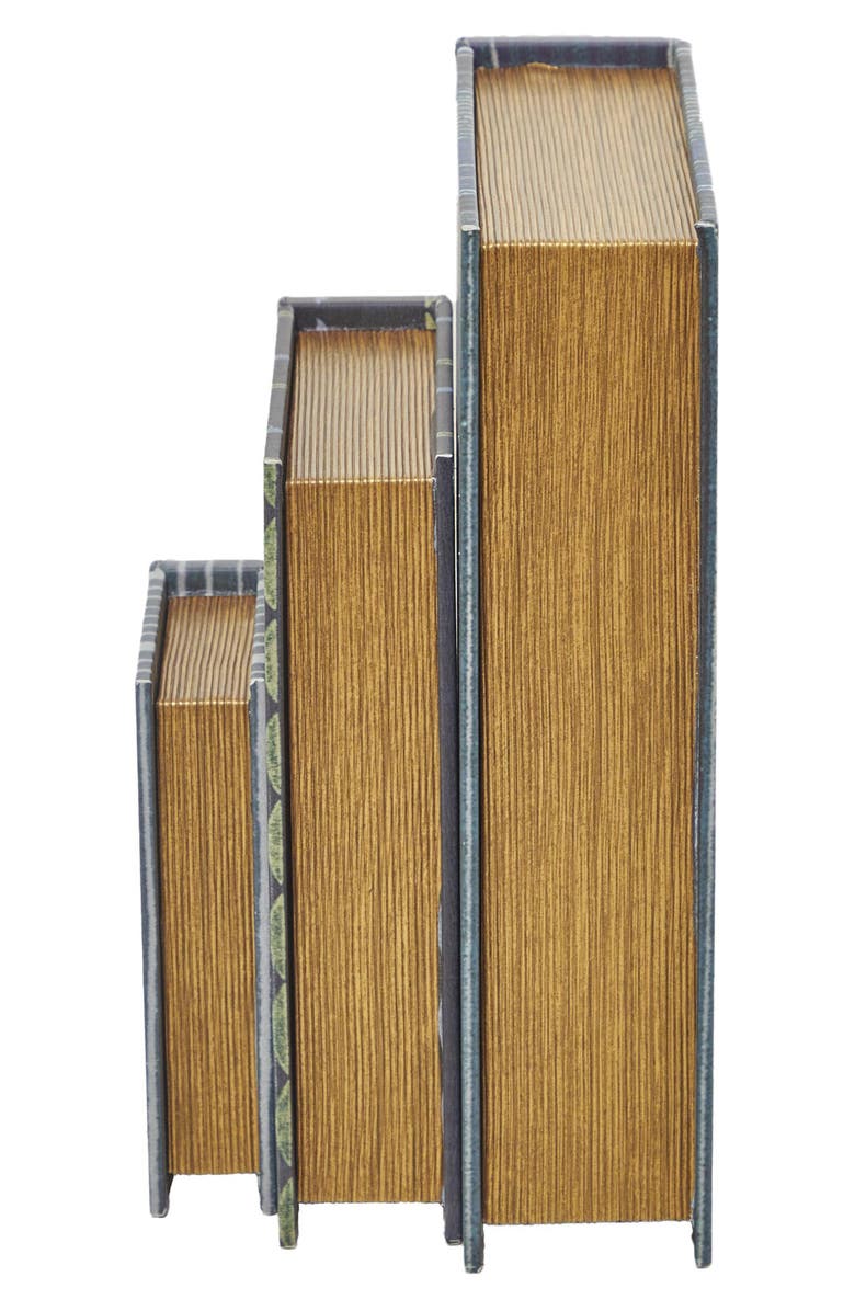 SONOMA SAGE HOME Set of 3 Faux Book Boxes, Alternate, color, 