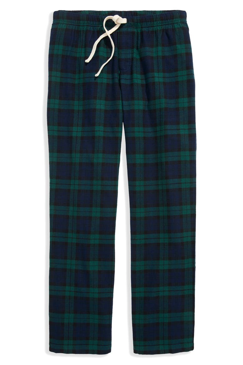 Holiday Print Flannel Lounge Pants, Main, color, CHARLSTON