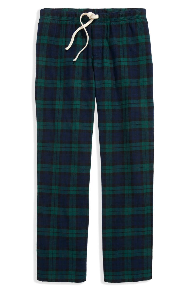 vineyard vines Holiday Print Flannel Lounge Pants, Main, color, Charlston