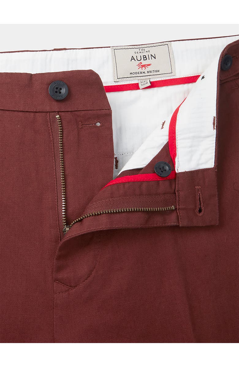 Aubin Pasmore Slim Leg Suit Trouser, Alternate, color, Brown