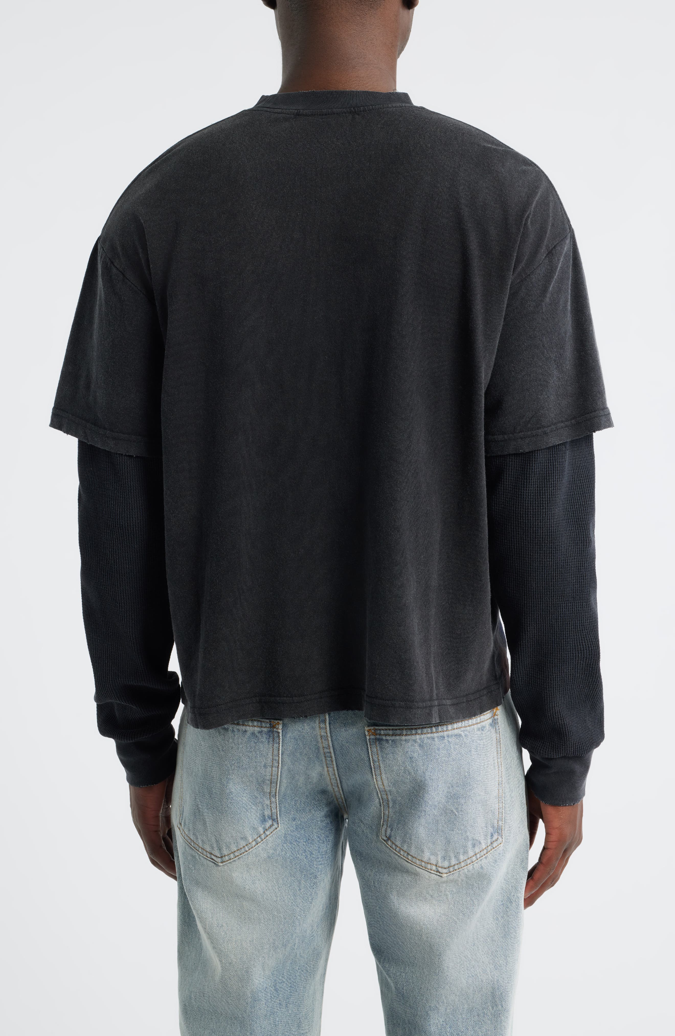 Dorm Room Layered Look Graphic T-Shirt - image 2