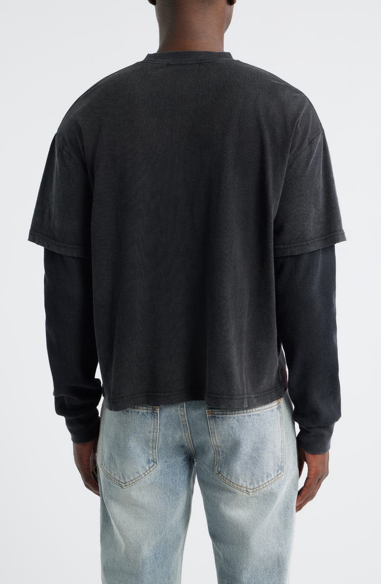 Rolling Loud Dorm Room Layered Look Graphic T-Shirt, Alternate, color, Washed Black