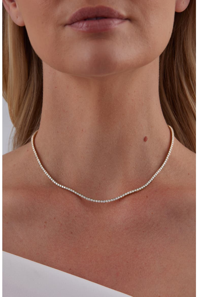 Isadora Diamond Eternity Choker Necklace, Alternate, color, D4.25 18KWG