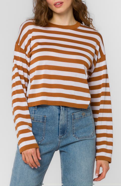 Rumi Crop Long Sleeve T-Shirt