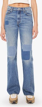 MOTHER The Bookie Heel Bootcut Jeans
