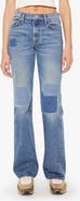 MOTHER The Bookie Heel Bootcut Jeans