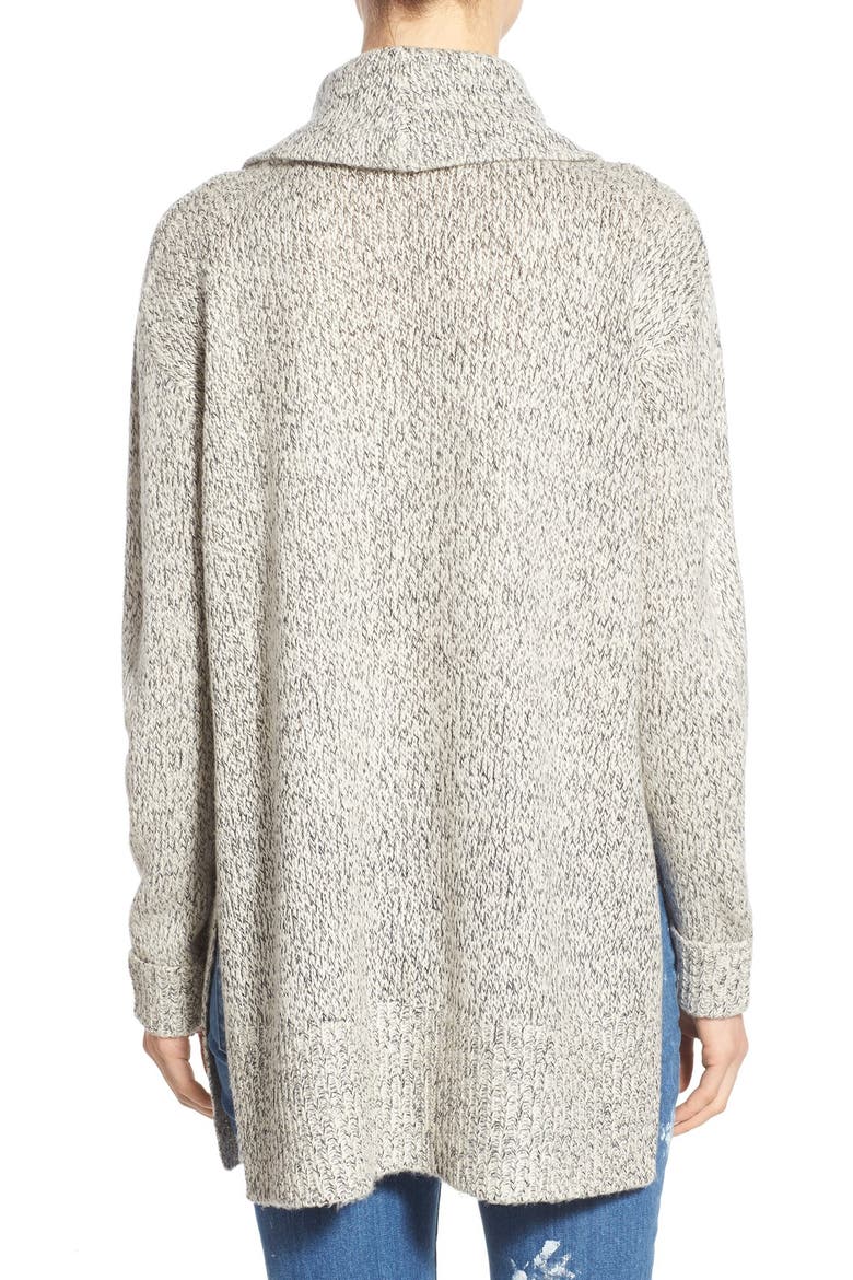 RD Style Cowl Neck Sweater, Alternate, color, WHITE BEACH TWIST