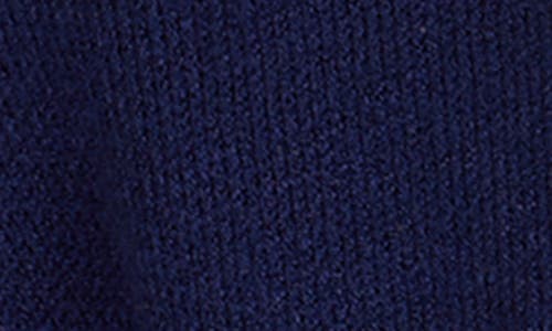 Saachi Oversize Ribbed Knit Cardigan In Navy