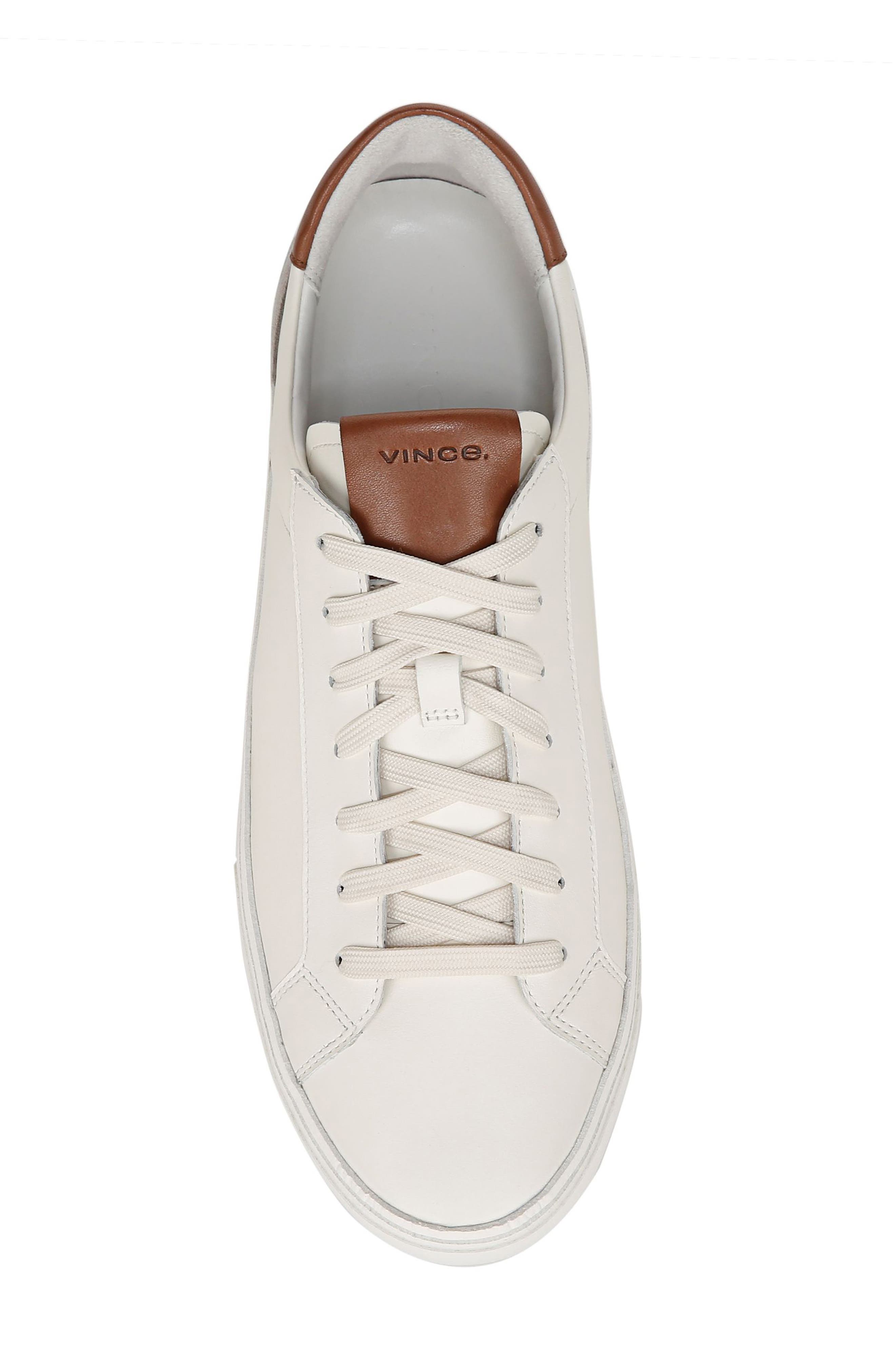 Vince Parker Low Top Sneaker, Alternate, color, White