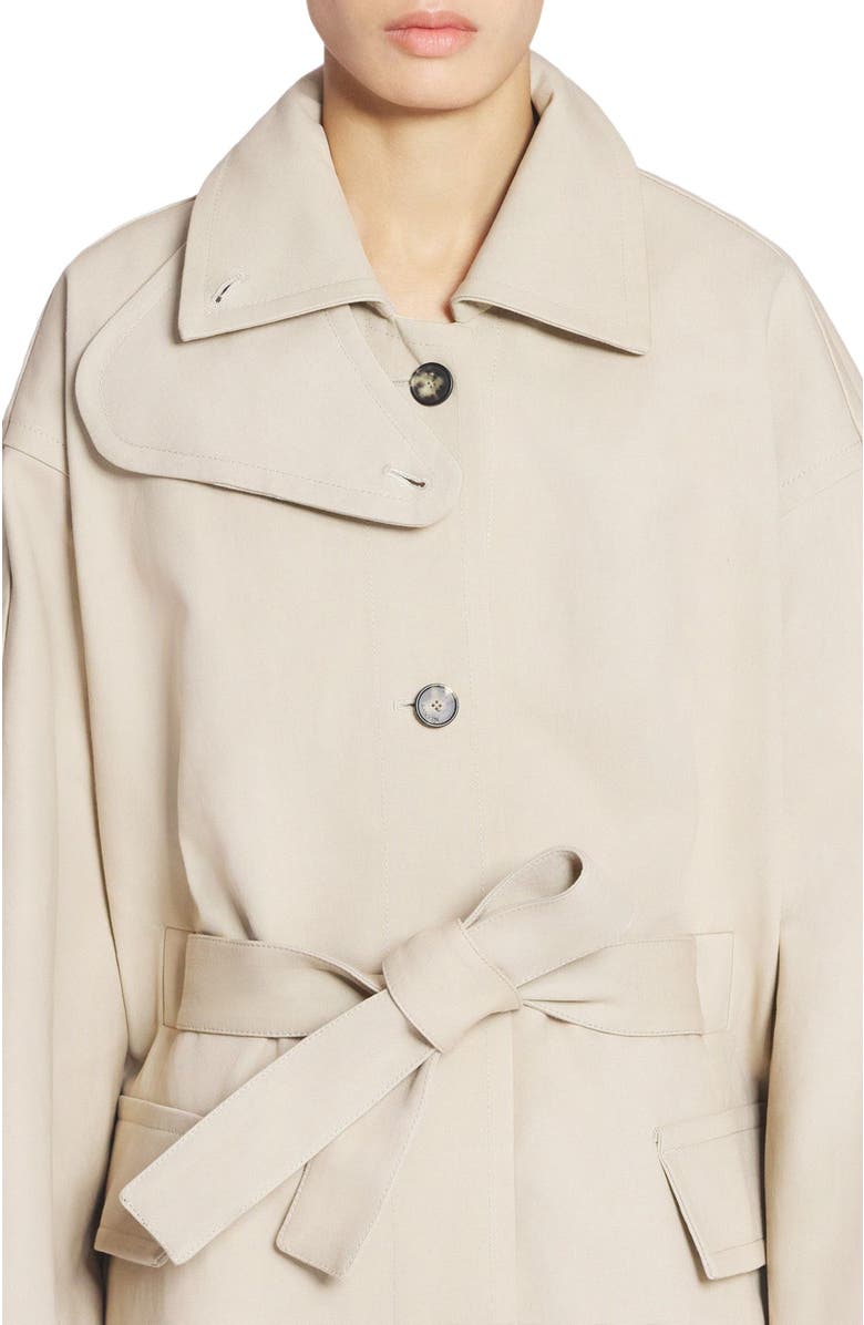 Lanvin CAPE COAT WITH A COLLAR, Alternate, color, 