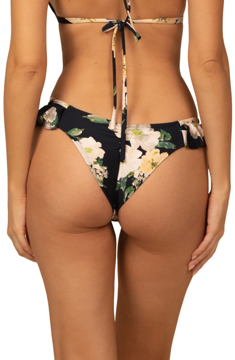 MONTCE Uno Floral Ruffle Detail Bikini Bottoms, Alternate, color, Liz Floral