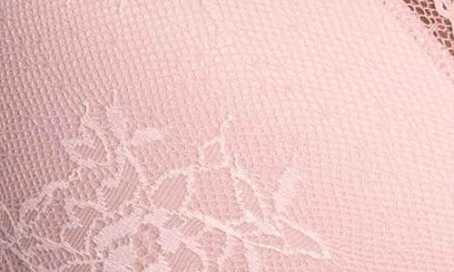 Natori Women's Love Lace Full-figure Underwire T-shirt Bra 731351 In Pink Pearl/warm White