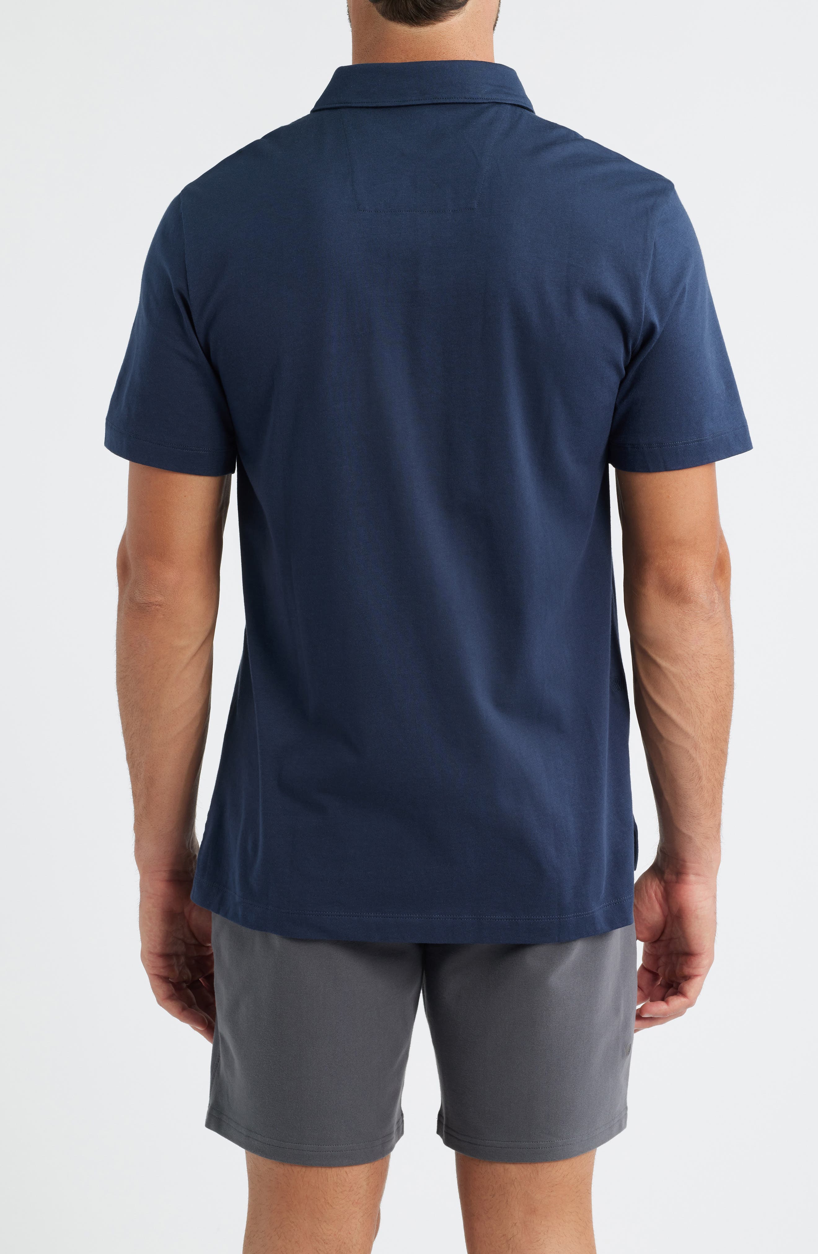 Pima Cotton T-Shirt Polo - image 4
