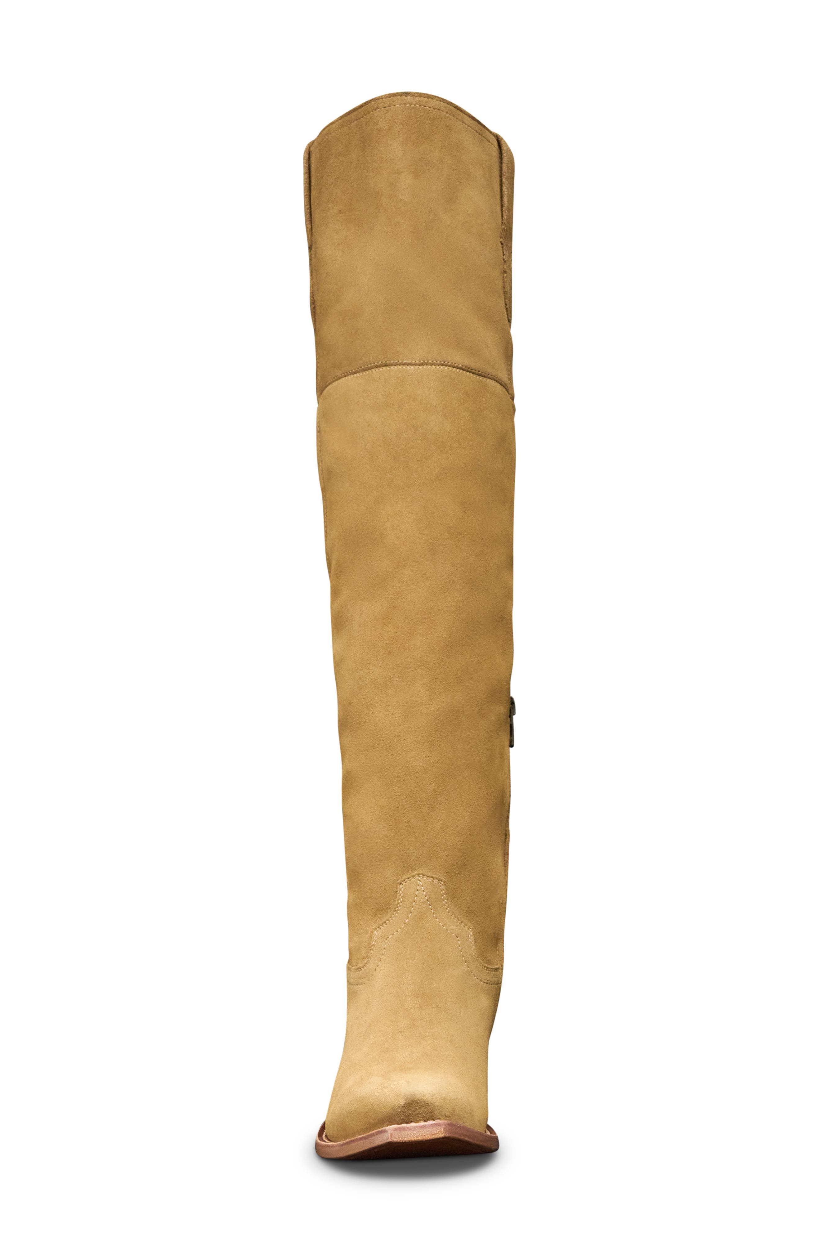 Tecovas Bailey Sahara Over the Knee Boot, Alternate, color, Sienna