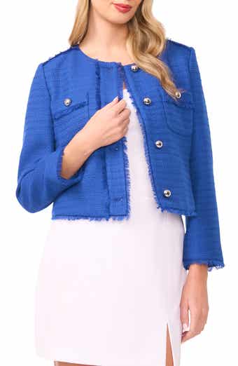 Vince Camuto Crop Tweed Jacket