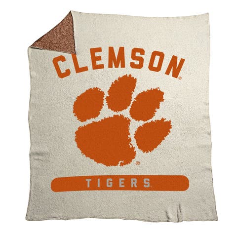Clemson Tigers 50" x 60" Luxe Dreams Throw Blanket