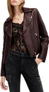 AllSaints Dalby Leather Moto Jacket