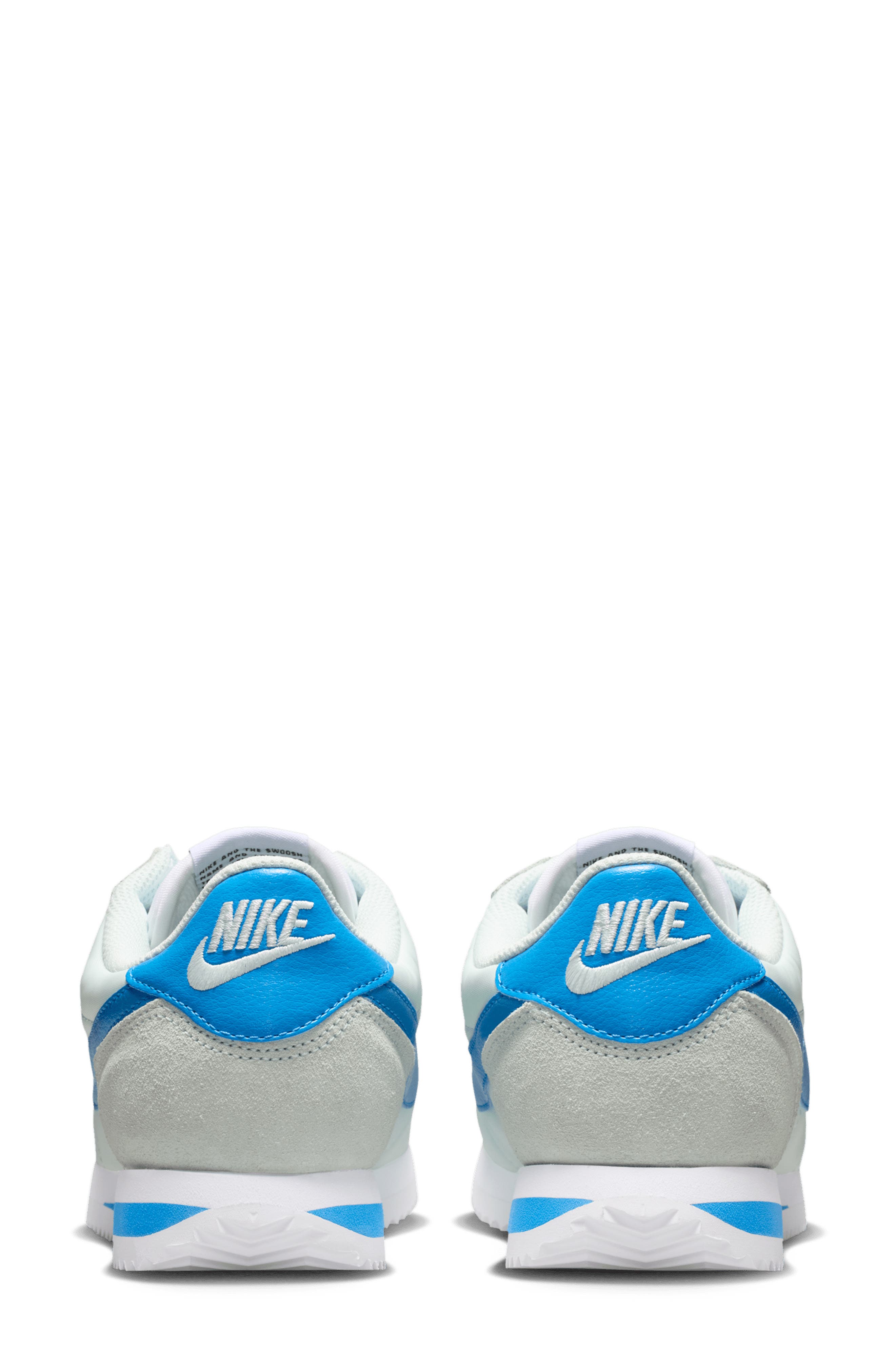 Cortez TXT Sneaker, Alternate, color, BARELY GREEN/ WHITE/ BLUE