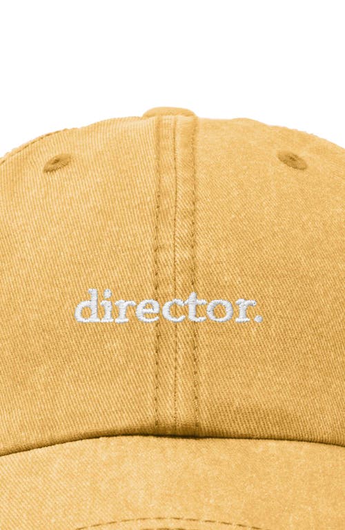 DALIX DALIX DIRECTOR EMBROIDERED LOW CROWN CAP
