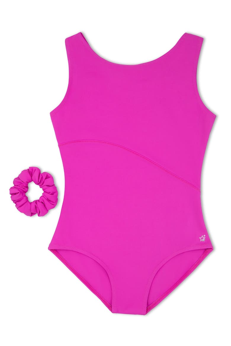 Future Star All Star Leotard, Alternate, color, pink