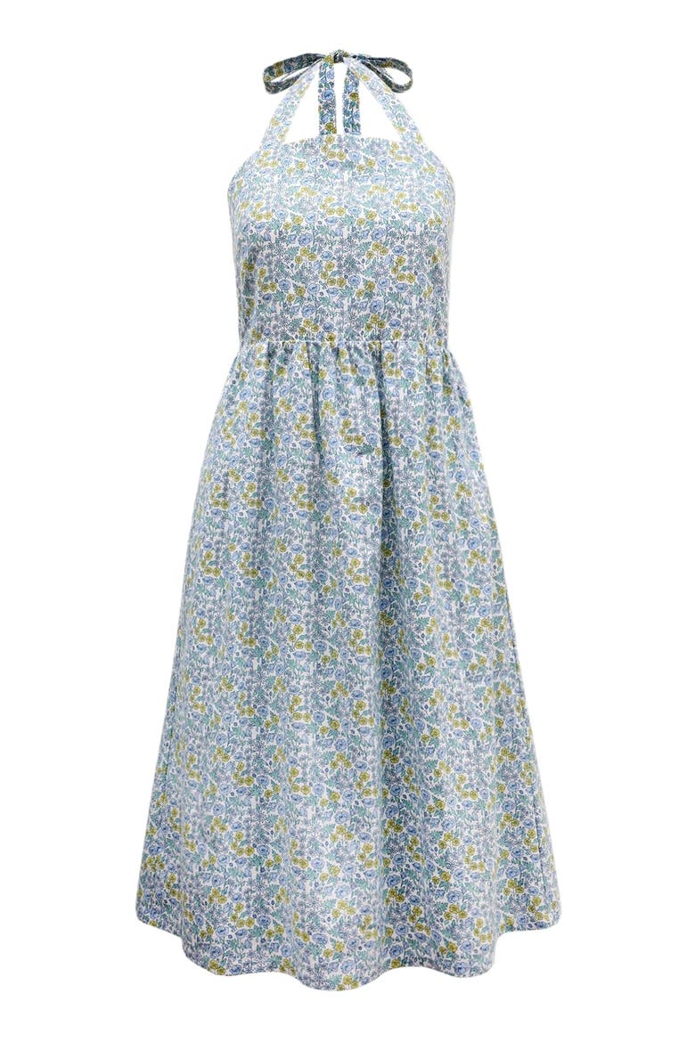Womens' Halter Dress, Alternate, color, Multi Summer Floral