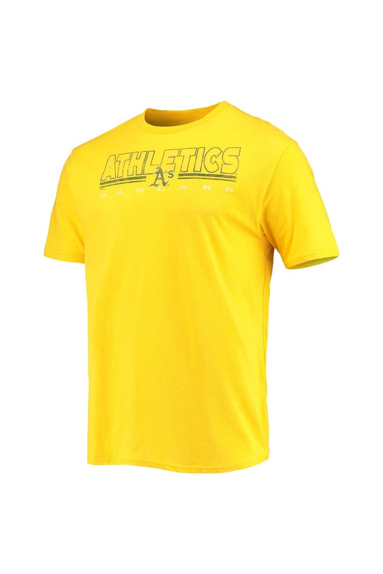 Men's Concepts Sport Green/Gold Oakland Athletics Meter T-Shirt and Pants Sleep Set, Alternate, color, Green
