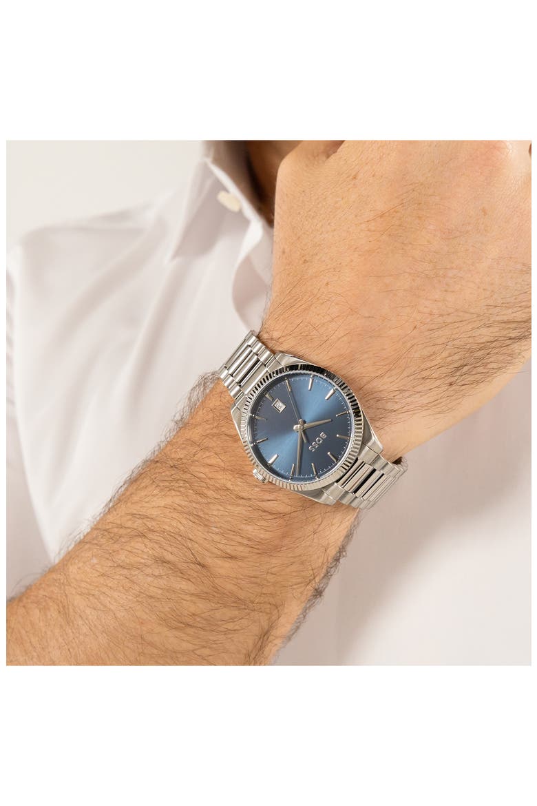 Cheswick Bracelet Watch, 40mm, Alternate, color, BLUE