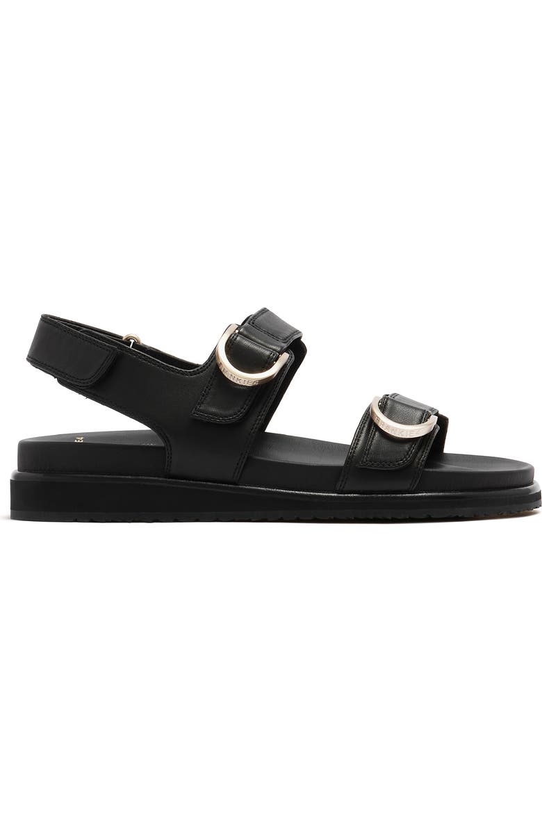 FRANKIE4 Thompson II Sandal, Alternate, color, Black/ Silver