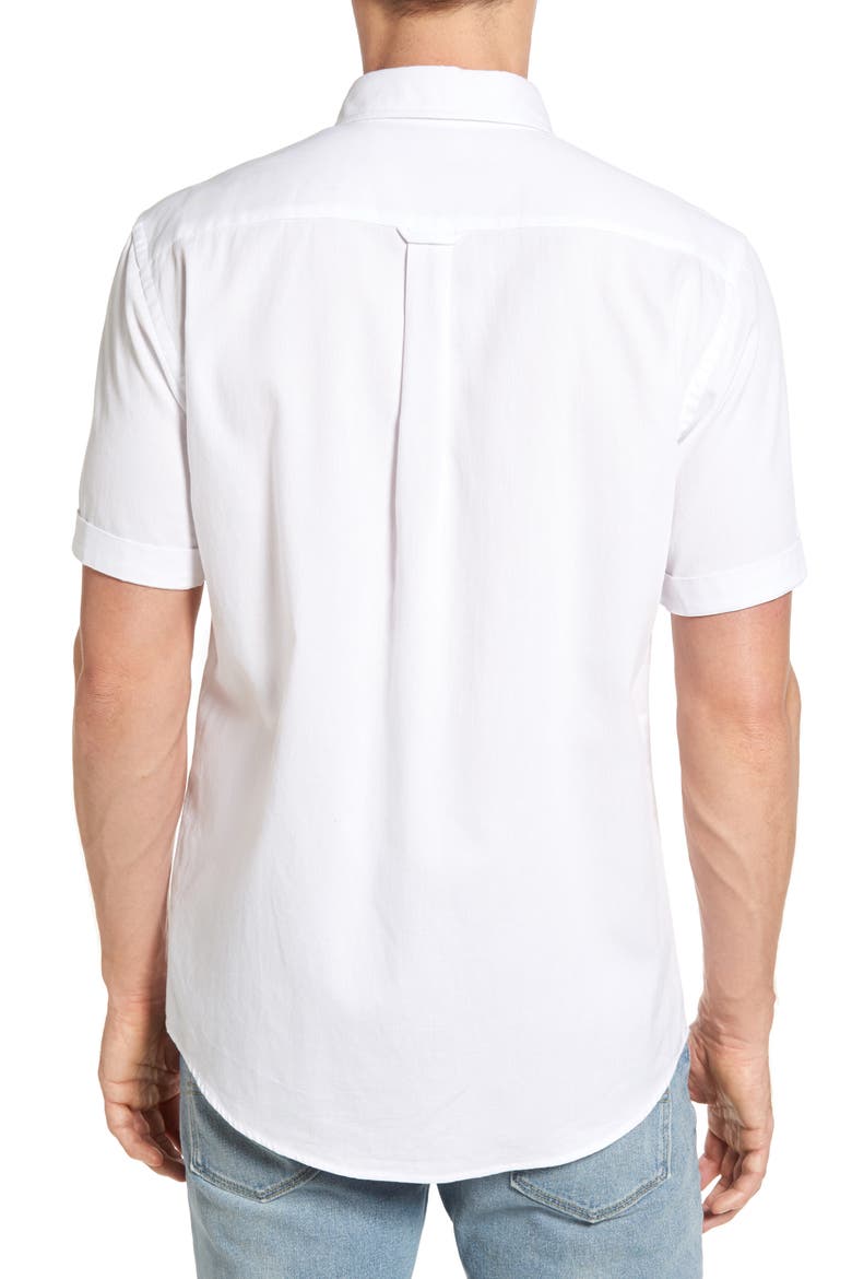 Campbell Island Sport Shirt, Alternate, color, SNOW