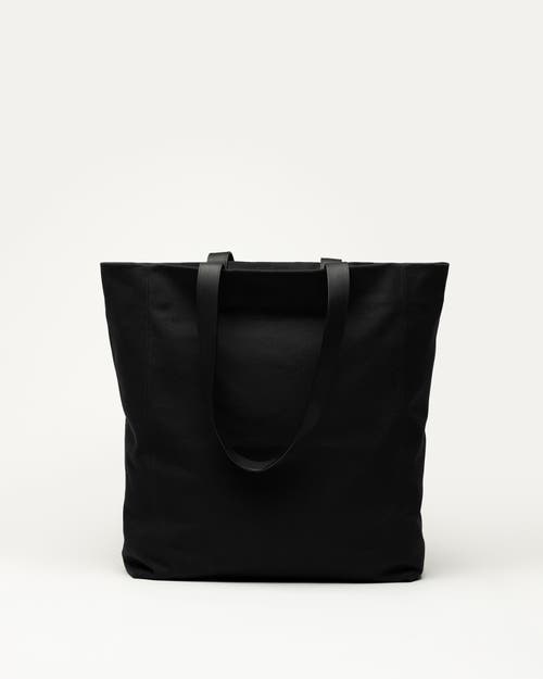 Want Les Essentiels De La Vie Want Les Essentiels Kenora Organic Cotton Canvas Tote In Black